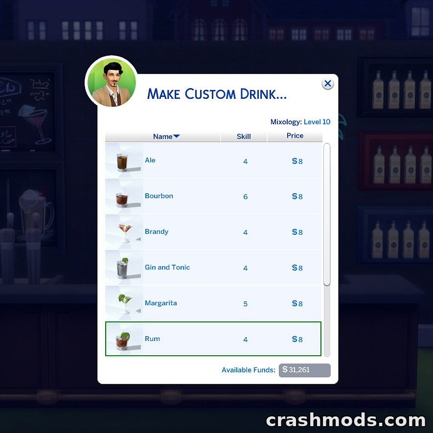Custom Drink Interactions – Fridge & Bar Script Add-On – screenshot 2