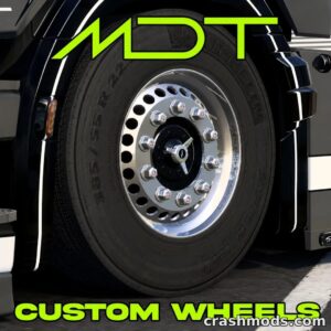 Custom Wheel Pack – Chromed and Customizable Rims for Trucks