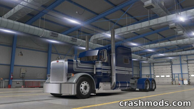 Dallas Cowboys Special Edition Skin – Peterbilt 389 Livery American Truck Simulator mod screenshot