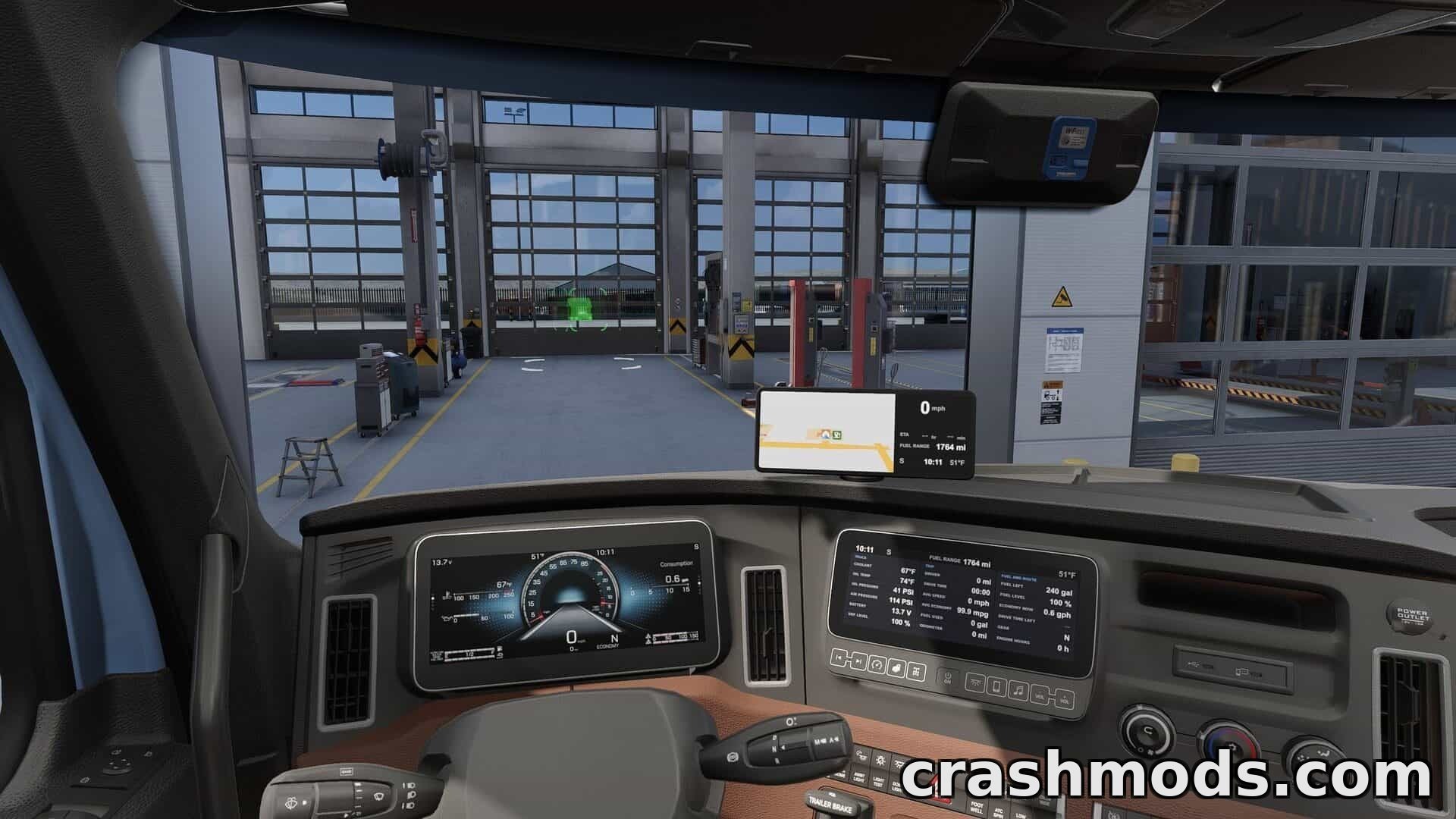 Dash GPS Displays – Aftermarket Navigation for Semi Trucks – screenshot 1