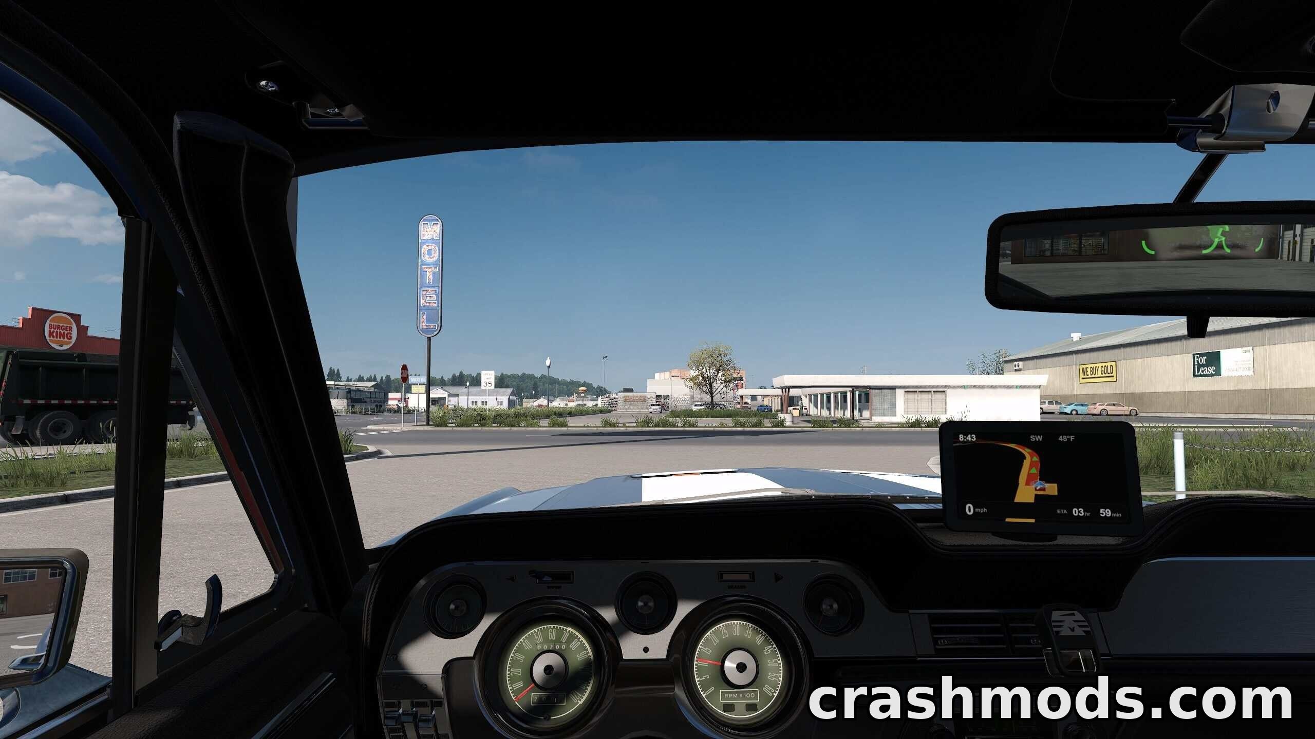 Dash GPS Displays for the 1967 Mustang – ATS Add-on – screenshot 2