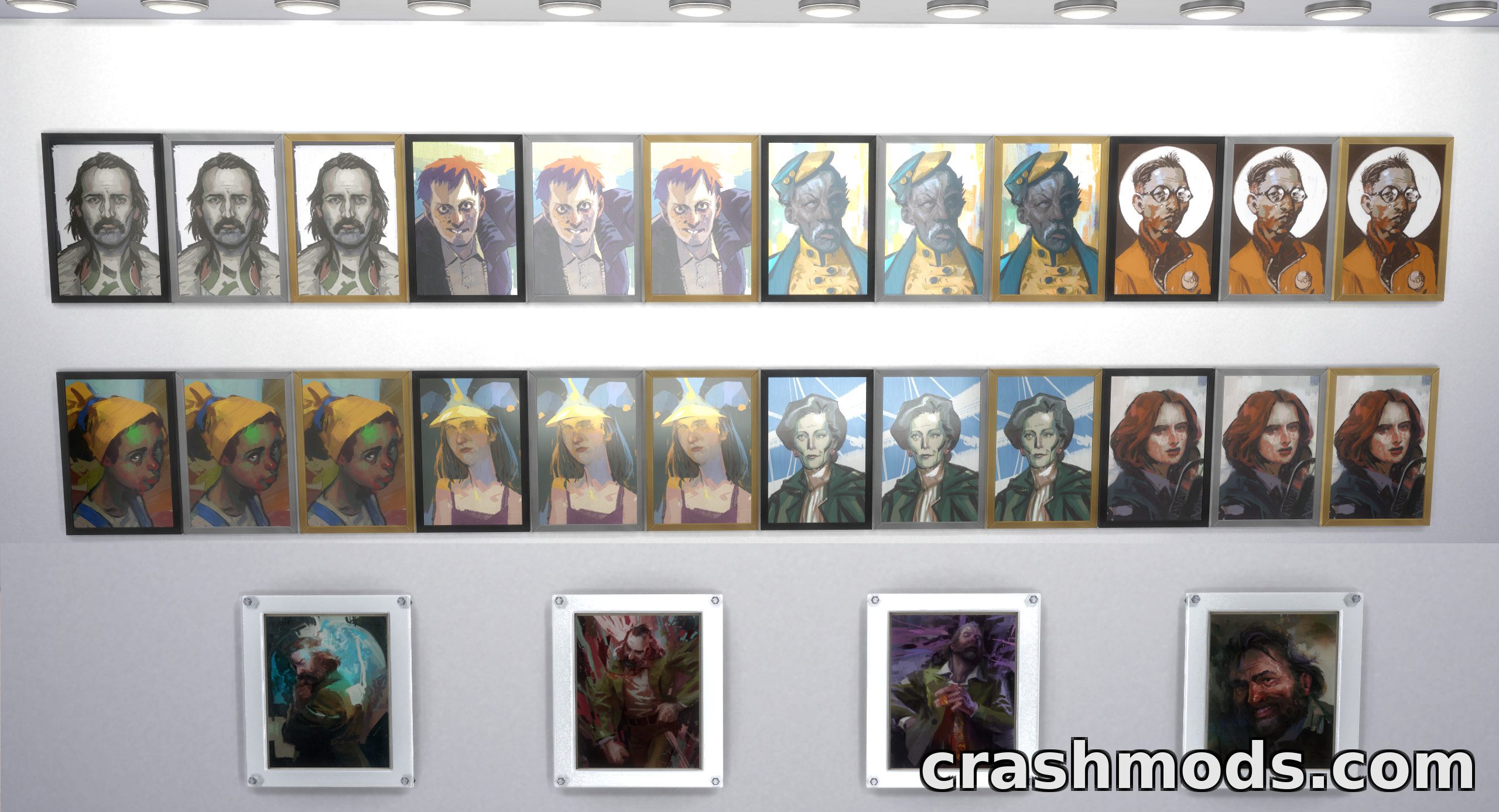 Disco Elysium Wall Hangings – Themed Decor Set – screenshot 2