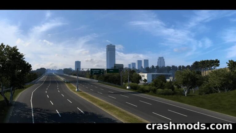 Discover North America – Expanded US Road Network American Truck Simulator mod screenshot