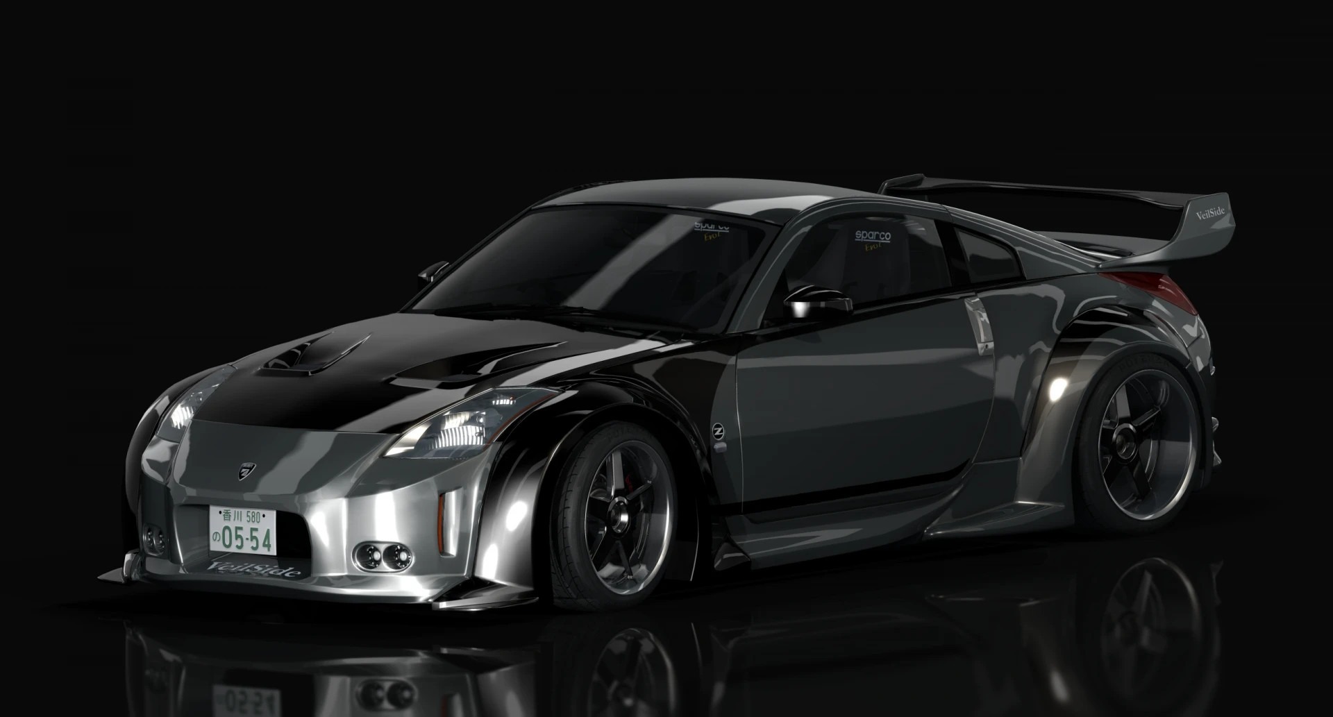 DK’s Nissan 350Z Veilside – Tokyo Drift Widebody