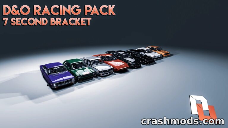 D&O Racing Drag Car Pack – Eight Quarter-Mile Replica Racers Assetto Corsa mod screenshot