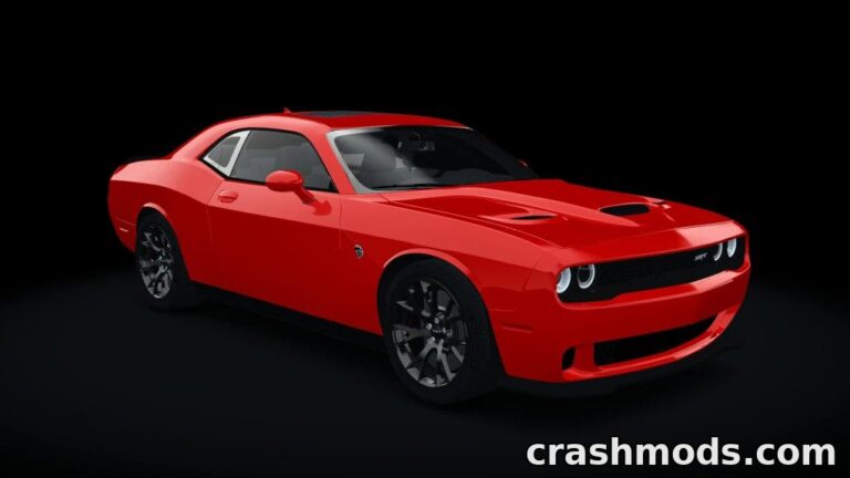 Dodge Challenger SRT Hellcat – High-Performance Muscle Car Experience Assetto Corsa mod screenshot