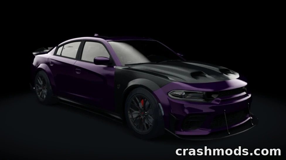 Dodge Charger Hellcat RedEye – Widebody with Carbon Hood