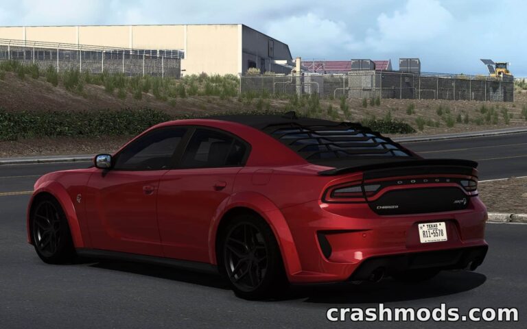 Dodge Charger SRT Hellcat Redeye Widebody – Custom Car American Truck Simulator mod screenshot