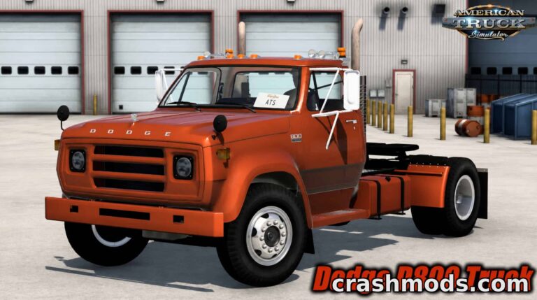Dodge D800 Truck – Classic Vintage Standalone Rig American Truck Simulator mod screenshot