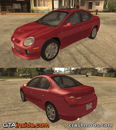 Dodge Neon – Compact Car Converted From Juiced 2 GTA San Andreas mod screenshot