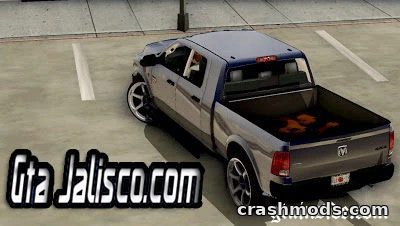 Dodge Ram 3500 Black Edition – Heavy-Duty Pickup GTA San Andreas mod screenshot