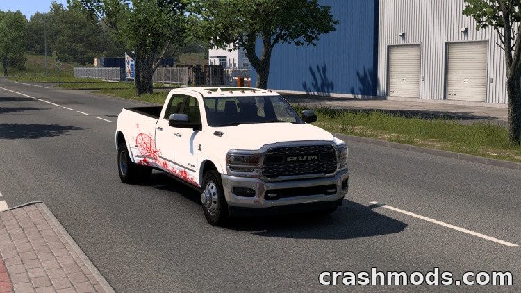 Dodge RAM 3500 – Heavy Duty Pickup with 4WD Option Euro Truck Simulator 2 mod screenshot