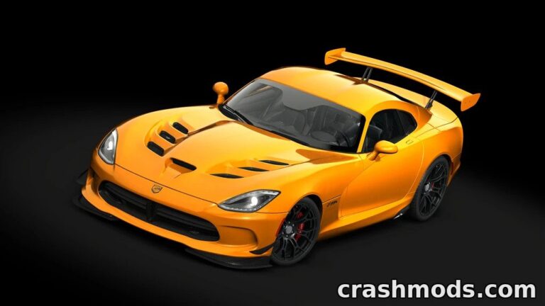 Dodge Viper ACR 2016 – American Club Racer Supercar Assetto Corsa mod screenshot