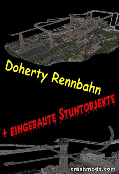 Doherty Race Track – Circuit Above the Streets With Jumps GTA San Andreas mod screenshot