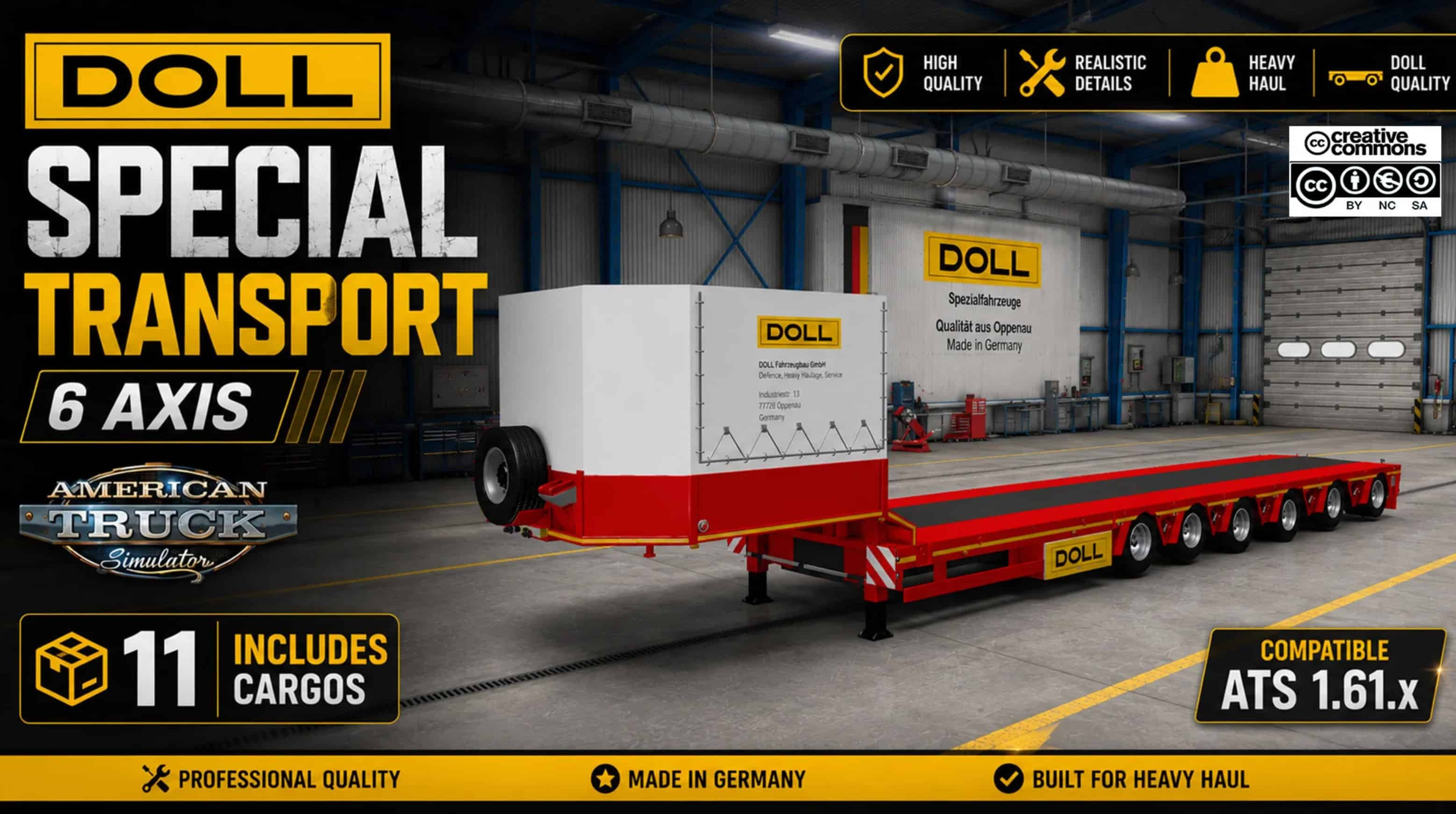Doll Special Transport Trailers – Heavy Haul Pack – screenshot 2