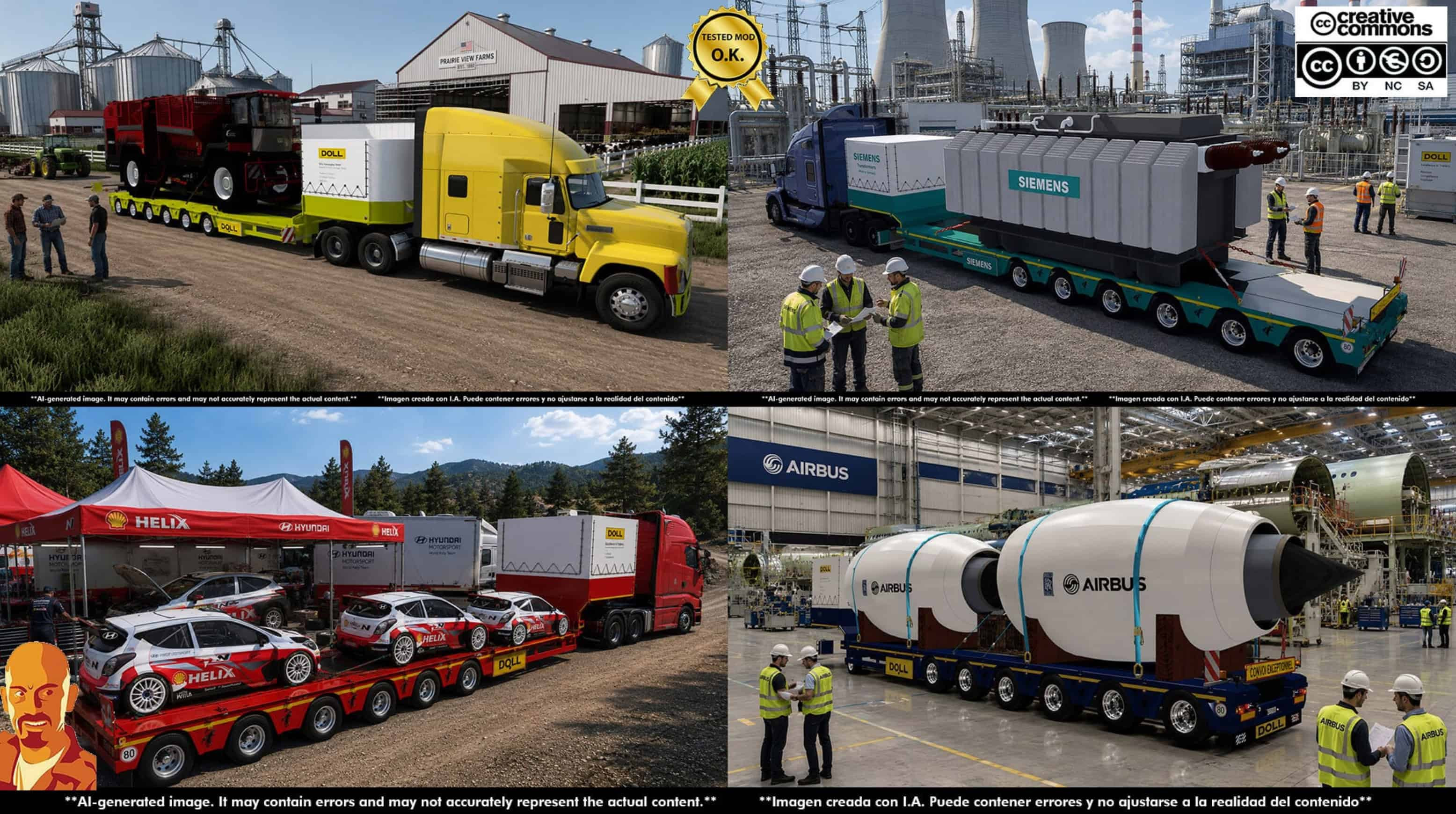 Doll Special Transport Trailers – Heavy Haul Pack – screenshot 4
