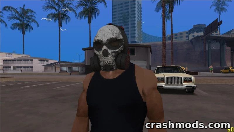 Doomsday Heist Masks for CJ – GTA Online Mask Pack GTA San Andreas mod screenshot