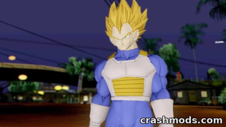 Dragon Ball Xenoverse Vegeta Pack – Multiple Transformations Skin Set GTA San Andreas mod screenshot