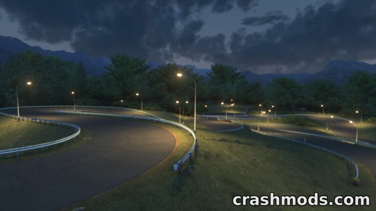 Drift Playground 2021 – Technical Drift Course Redesign Assetto Corsa mod screenshot