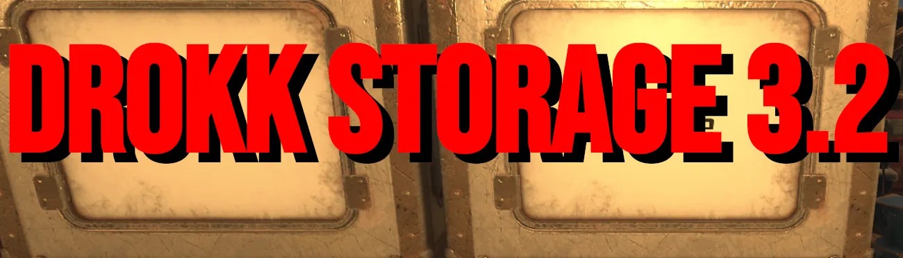 Drokk Storage – Shared Containers & Quick Stacking – screenshot 1