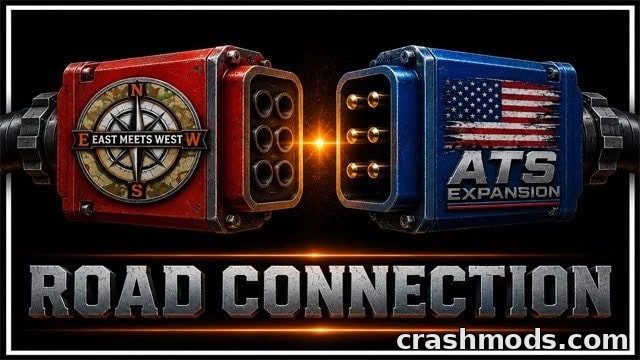 East Meets Mid-North Expansion – Road Connection Add-on American Truck Simulator mod screenshot