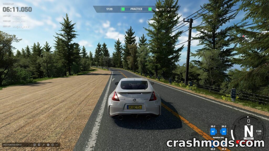 EK Tsukuba Fruit Line – Imported Japanese Circuit Assetto Corsa EVO mod screenshot