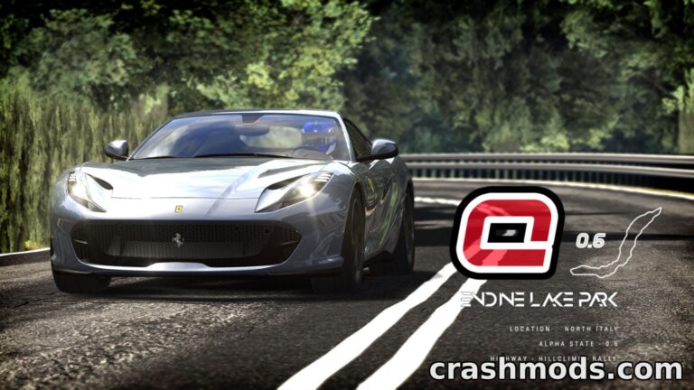 Endine Lake – Twisty Italian Lakeside Road Assetto Corsa mod screenshot