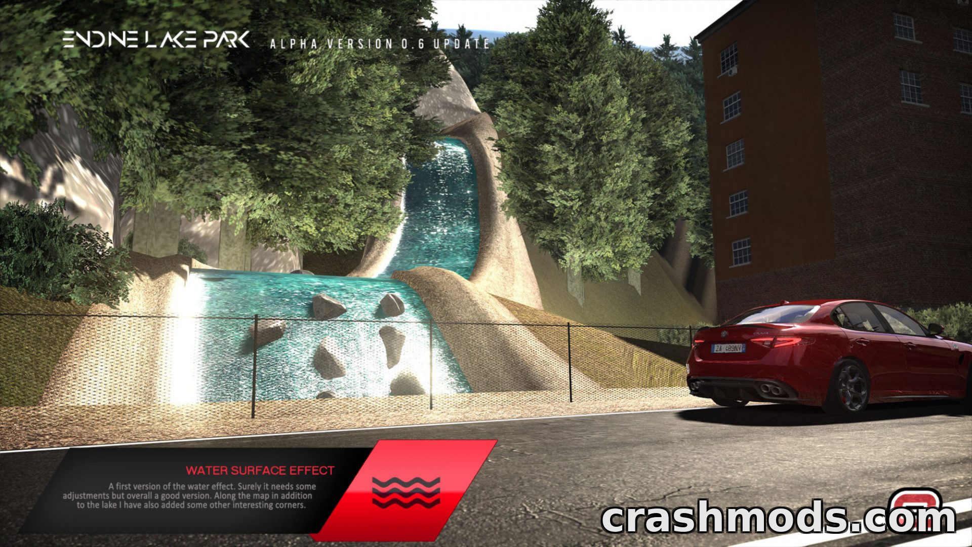 Endine Lake – Twisty Italian Lakeside Road – screenshot 5