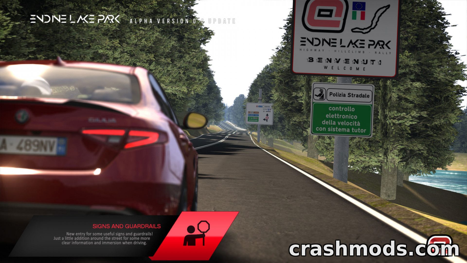 Endine Lake – Twisty Italian Lakeside Road – screenshot 7