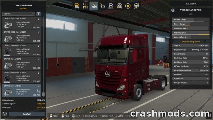 Engine and Transmission Pack – 30+ Engines up to 10000 HP – screenshot 2