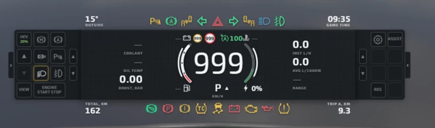 Enhanced Dashboard – Realistic HUD App – screenshot 1
