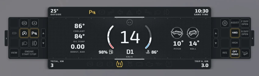 Enhanced Dashboard – Realistic HUD App – screenshot 9