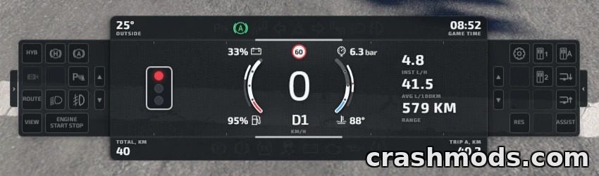 Enhanced Dashboard – Realistic HUD App – screenshot 14