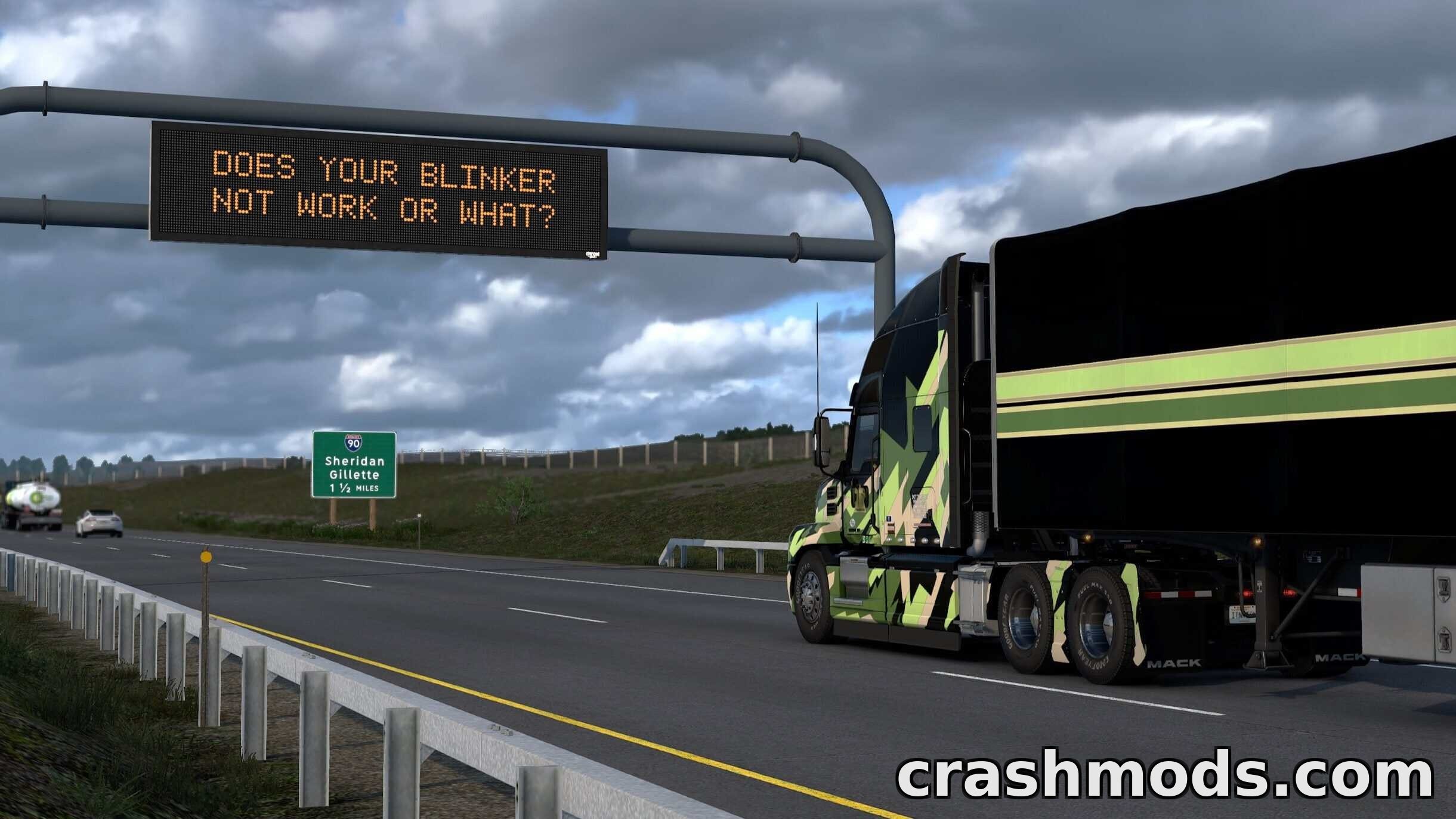 Enhanced LED Traffic Safety Signs – Real Highway Messages – screenshot 1