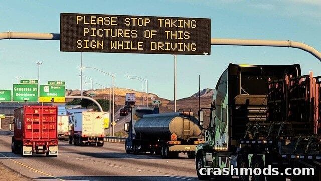 Enhanced LED Traffic Safety Signs – Real Highway Messages – screenshot 2