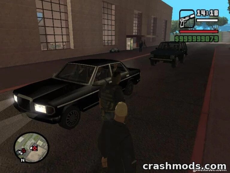 Escort – Security Agent Convoy Script on a Hotkey GTA San Andreas mod screenshot