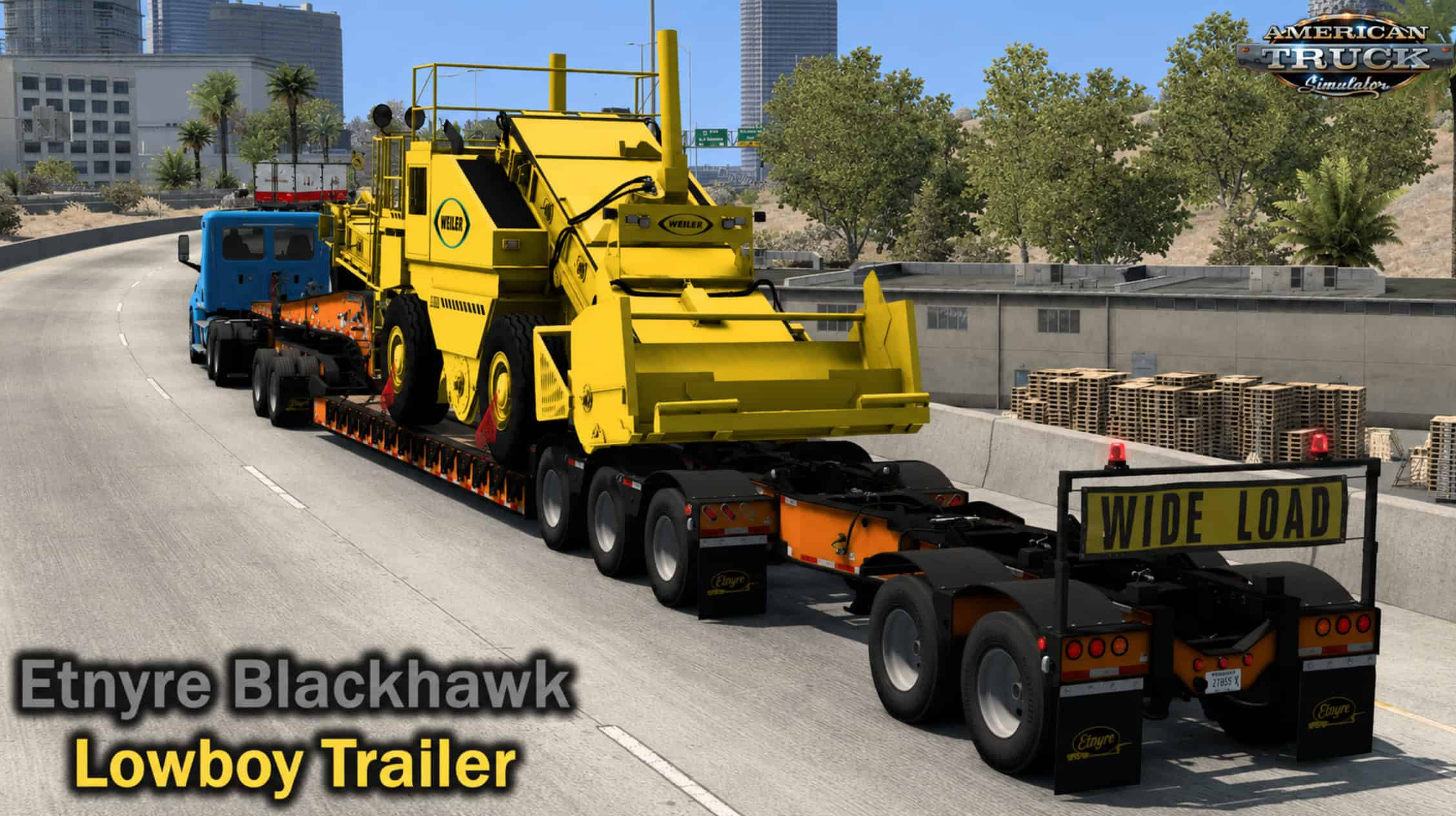 Etnyre Blackhawk Lowboy – Heavy-Duty Trailer – screenshot 2