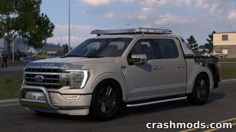 F-150 Chrome & Paint Parts – Customization Pack American Truck Simulator mod screenshot