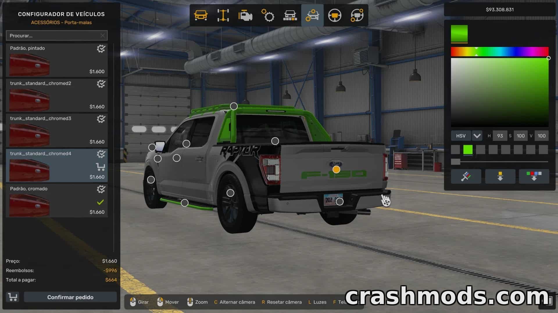 F-150 Chrome & Paint Parts – Customization Pack – screenshot 3