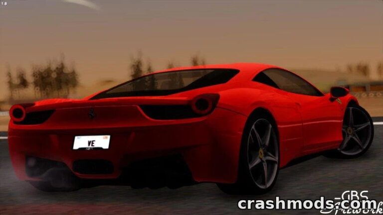 Ferrari 458 Italia 2010 – HQ Supercar Replacing the Turismo GTA San Andreas mod screenshot