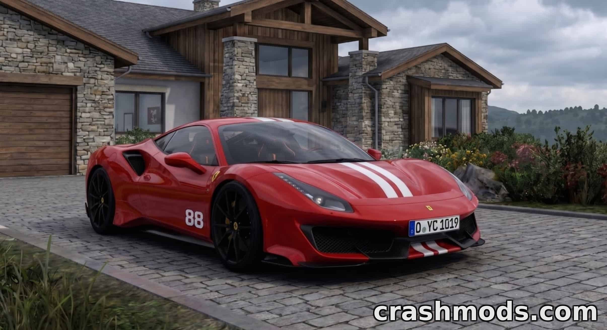 Ferrari 488 2023 – Detailed Sports Car Addon – screenshot 1