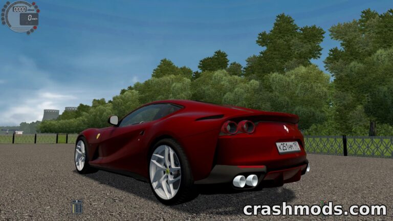 Ferrari 812 Superfast 2018 – 800 hp Front-Engine GT City Car Driving mod screenshot