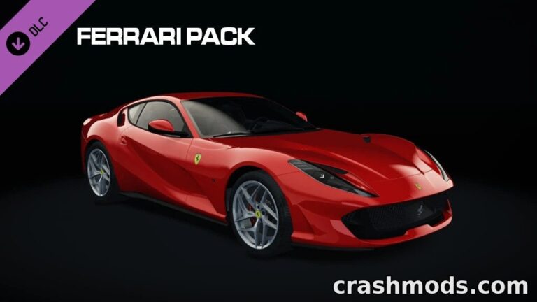Ferrari 812 Superfast N-Largo – Novitec Widebody Supercar Assetto Corsa mod screenshot