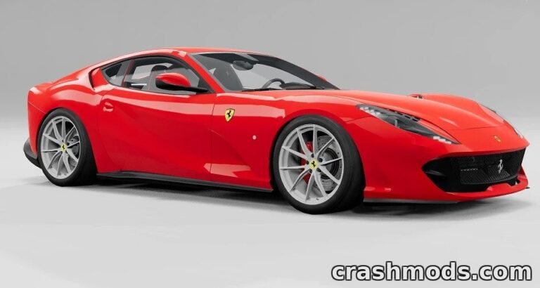 Ferrari 812 SuperFast Remaster – Liberty Walk and Stock Builds BeamNG.drive mod screenshot