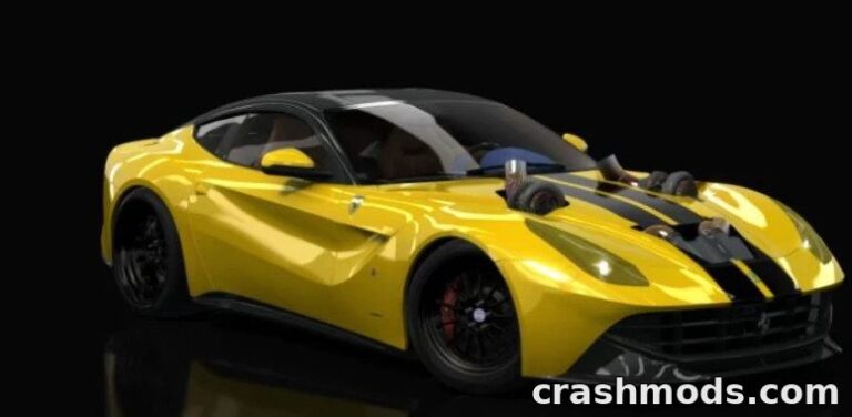 Ferrari Berlinetta Twin Turbo – Drift Build Assetto Corsa mod screenshot