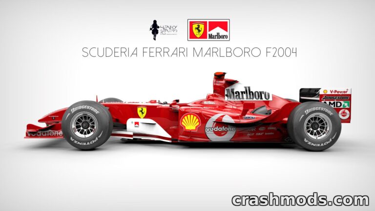 Ferrari F2004 KS Skin Pack – High-Resolution F1 Livery Assetto Corsa mod screenshot