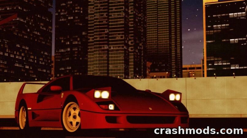 Ferrari F40 1987 – 478 hp Supercar with 5-Speed Manual – screenshot 3