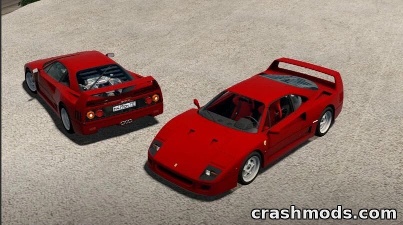 Ferrari F40 1987 – 478 hp Supercar with 5-Speed Manual – screenshot 5