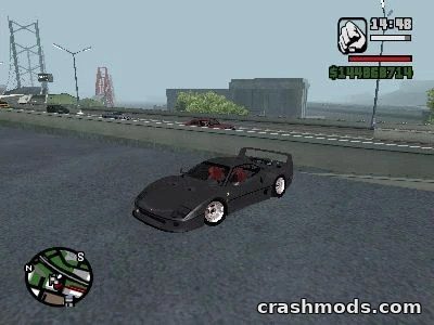 Ferrari F40 – Classic Italian Supercar GTA San Andreas mod screenshot