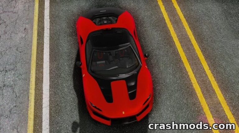 Ferrari J50 – Drivable Car Model by shdru GTA San Andreas mod screenshot